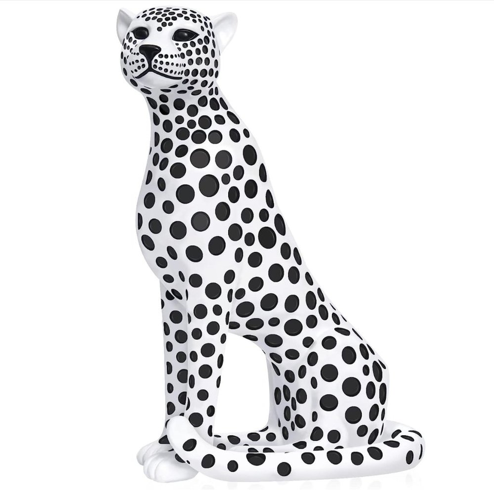Anthro Leopard Decorative Object - Picture 4 of 6